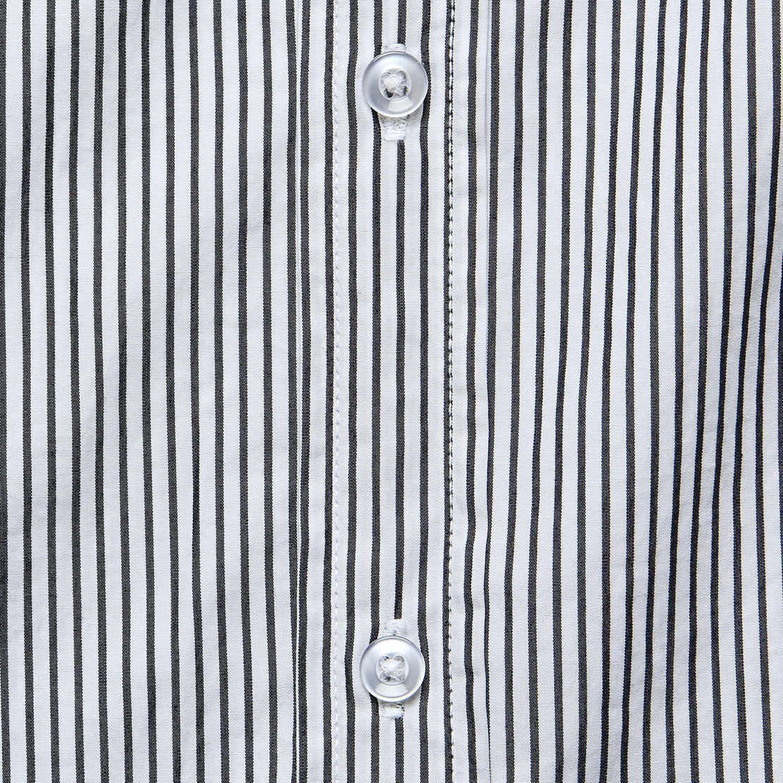 Yarn Dye Poplin Easy Shirt - Black Line - Save Khaki - STAG Provisions - Tops - L/S Woven - Stripe