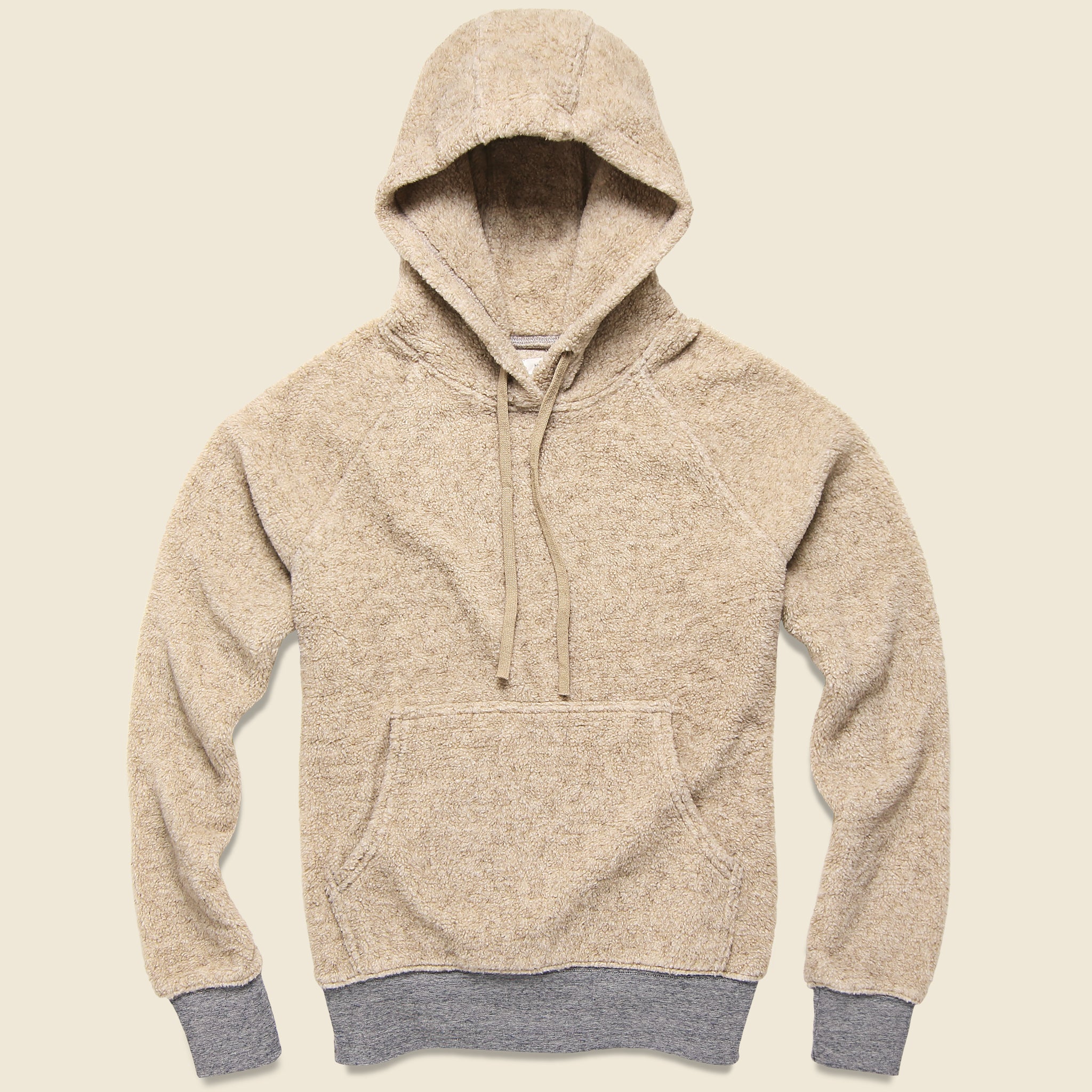 Berber Pullover Hoodie - Oat - Save Khaki - STAG Provisions - Tops - Fleece / Sweatshirt
