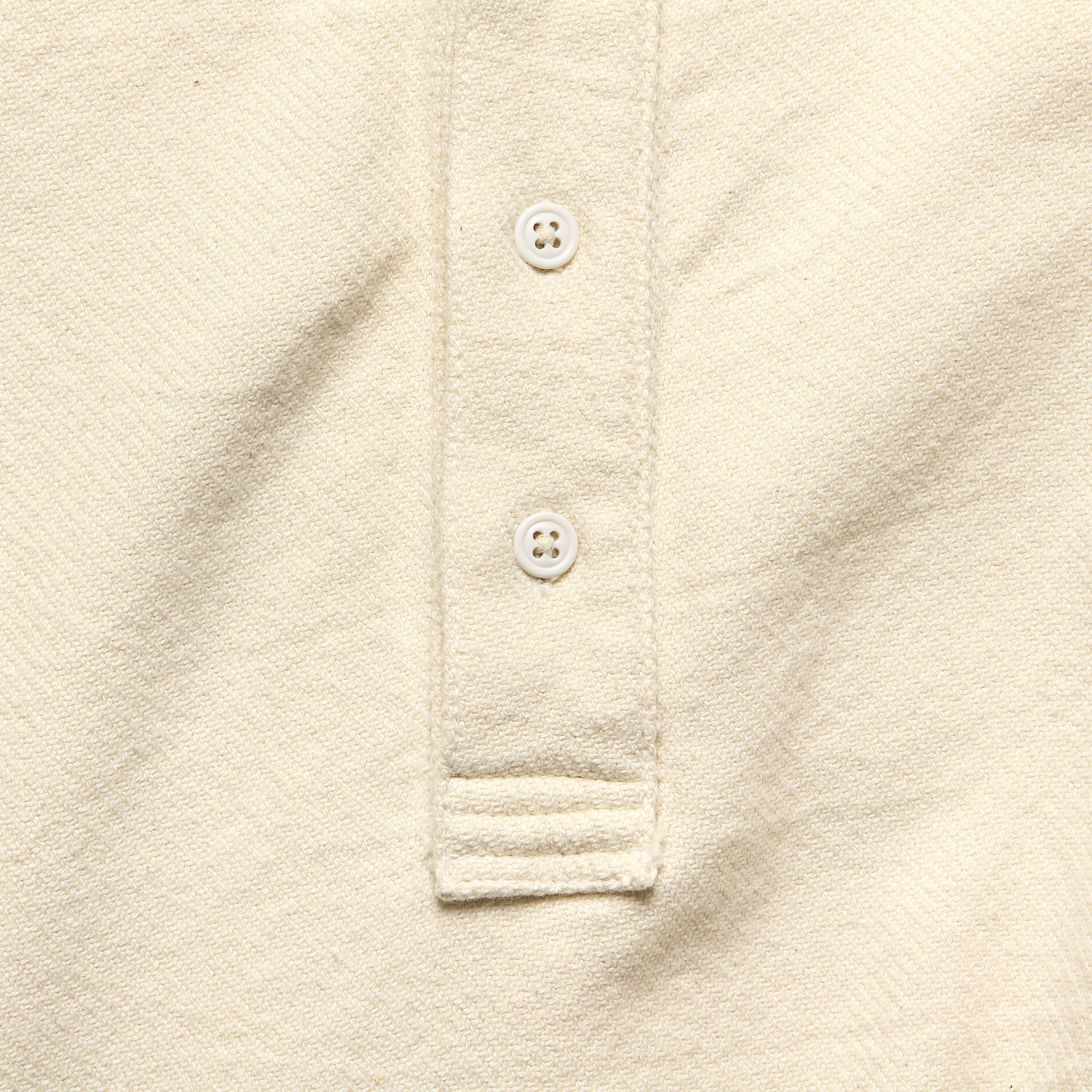 Blanket Twill Popover - Natural - Save Khaki - STAG Provisions - Tops - L/S Woven - Overshirt
