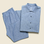 Haven Pant - Chambray - Save Khaki - STAG Provisions - Pants - Lounge