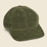 Corduroy Baseball Cap - Olive - Save Khaki - STAG Provisions - Accessories - Hats