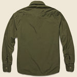 Fleece Lined Shirt Jacket - Olive - Save Khaki - STAG Provisions - Outerwear - Shirt Jacket