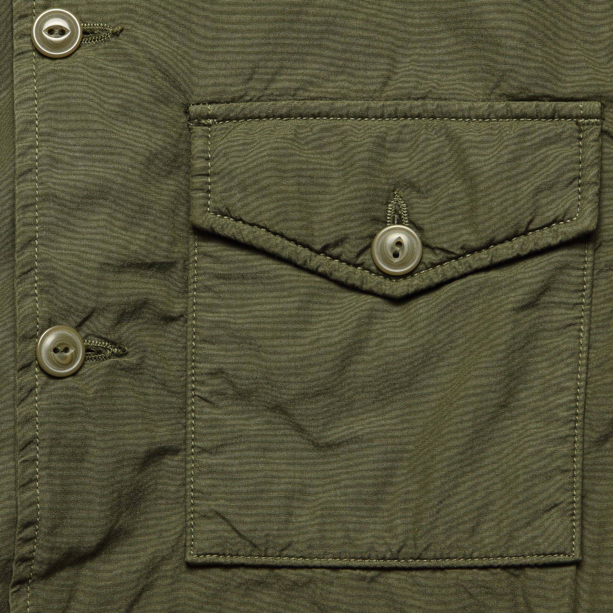 Fleece Lined Shirt Jacket - Olive - Save Khaki - STAG Provisions - Outerwear - Shirt Jacket