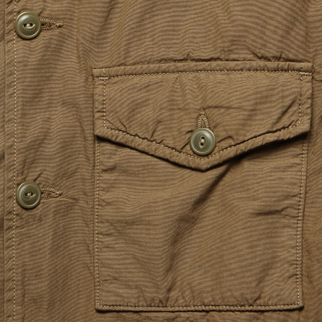 Fleece Lined Shirt Jacket - Barley - Save Khaki - STAG Provisions - Outerwear - Shirt Jacket
