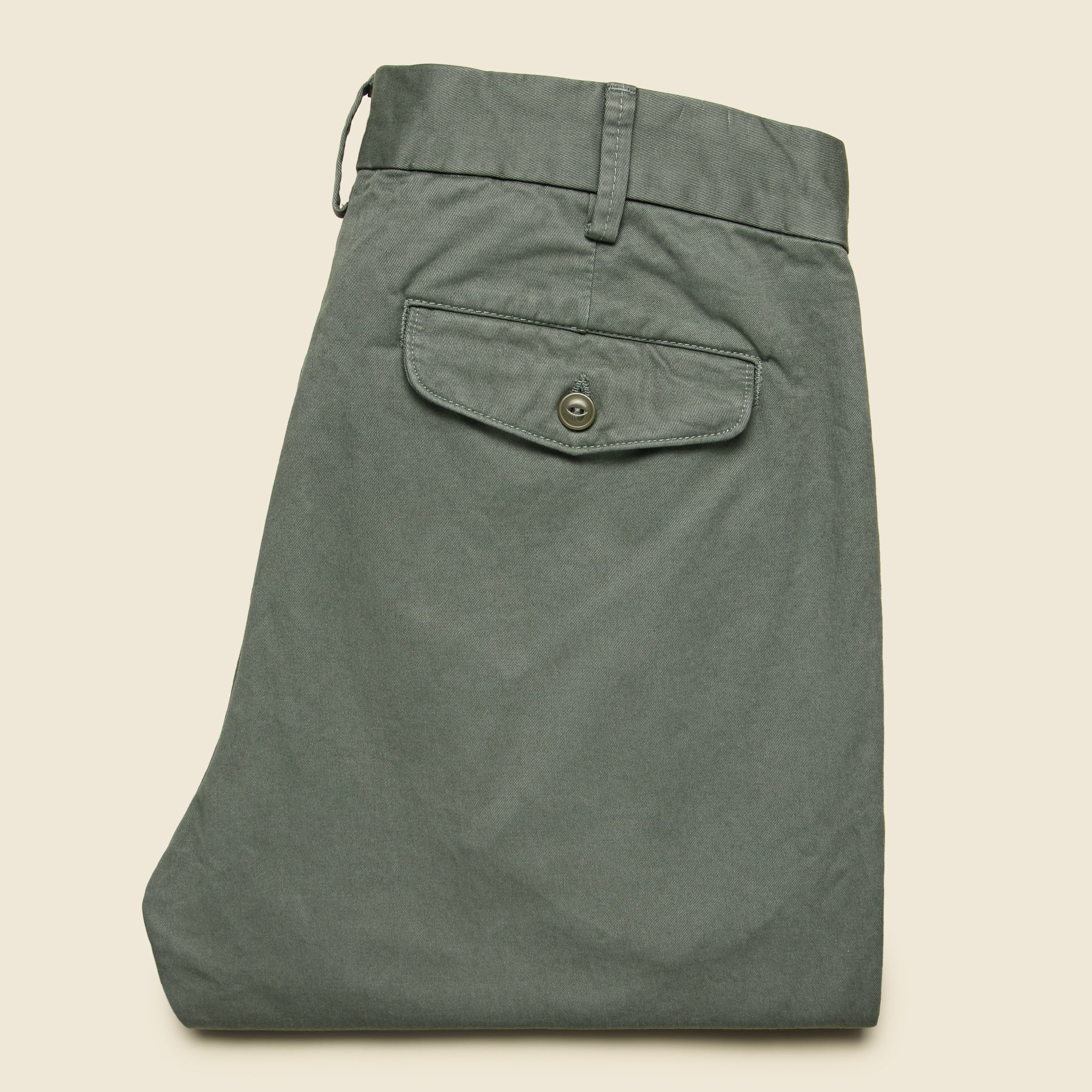 
                          Bulldog Twill Trouser - Park - Save Khaki - STAG Provisions - Pants - Twill
                        