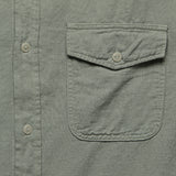 Oat Flannel Workshirt - Sprout - Save Khaki - STAG Provisions - Tops - L/S Woven - Solid