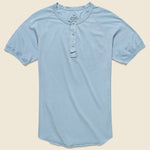 Supima Henley - Storm - Save Khaki - STAG Provisions - Tops - S/S Knit