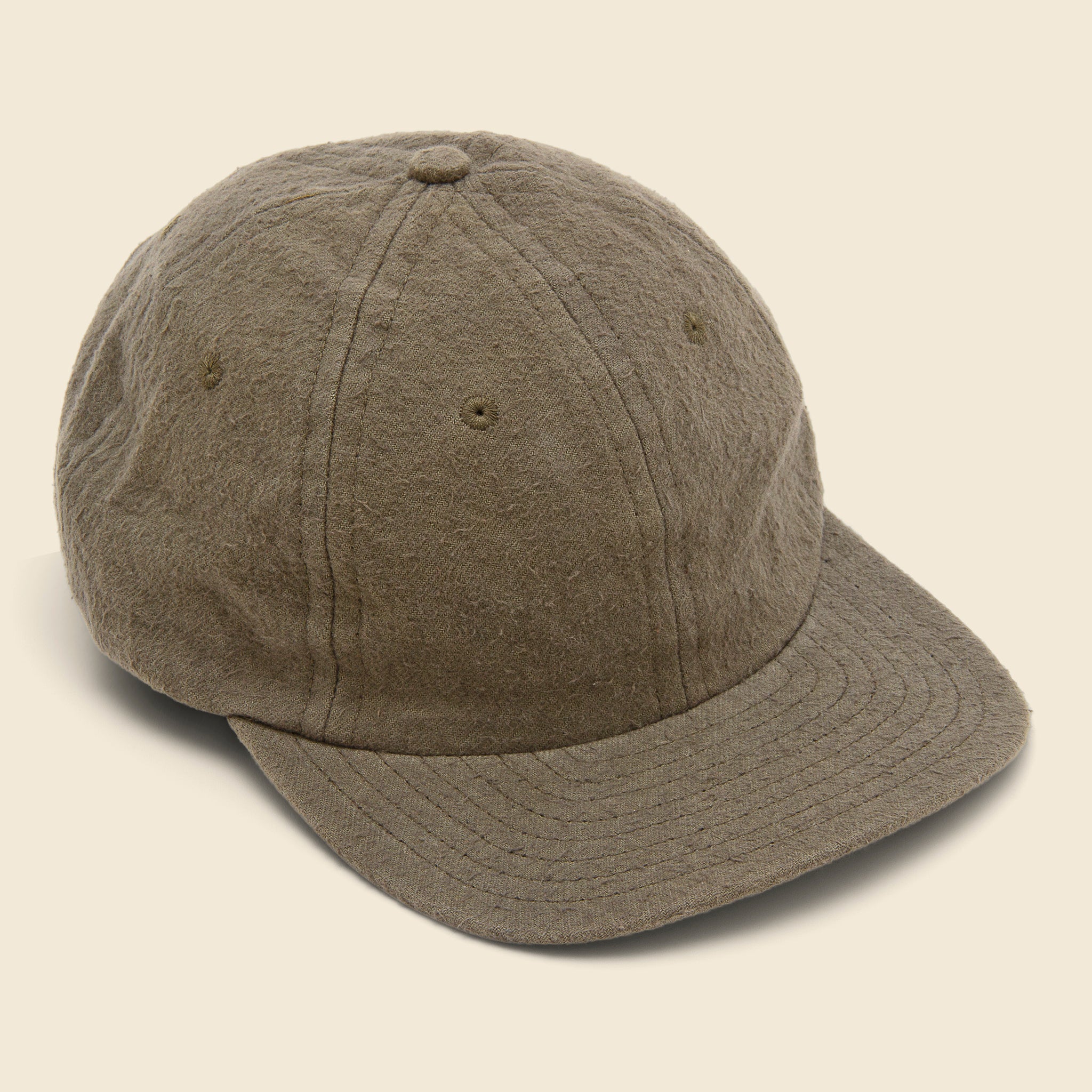 Chamois Baseball Cap - Olive - Save Khaki - STAG Provisions - Accessories - Hats