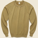 Supima Fleece Sweatshirt - Field - Save Khaki - STAG Provisions - Tops - Fleece / Sweatshirt