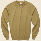 Supima Fleece Sweatshirt - Field - Save Khaki - STAG Provisions - Tops - Fleece / Sweatshirt
