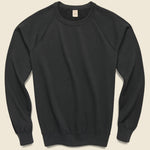 Supima Fleece Sweatshirt - Black - Save Khaki - STAG Provisions - Tops - Fleece / Sweatshirt