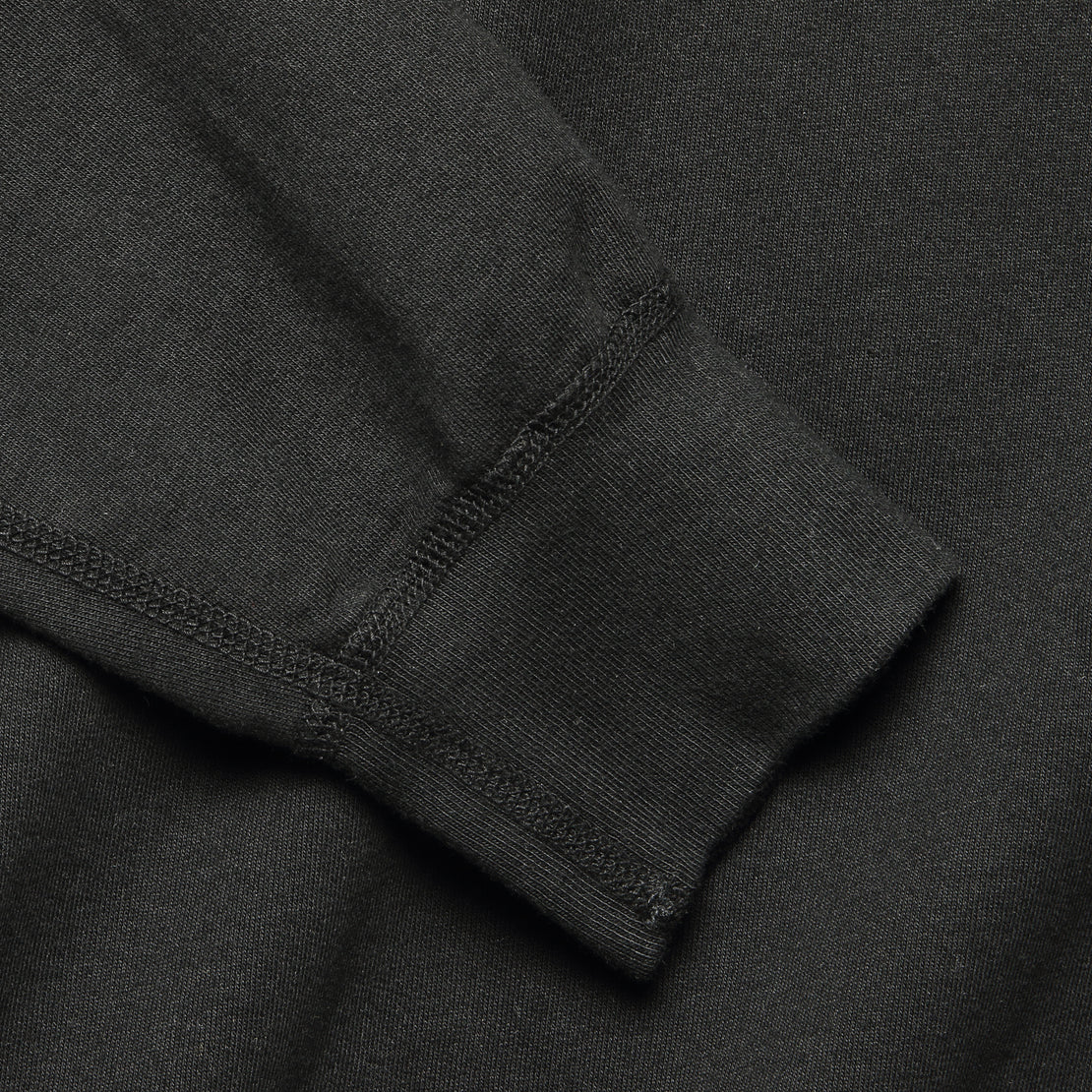 Supima Fleece Sweatshirt - Black - Save Khaki - STAG Provisions - Tops - Fleece / Sweatshirt
