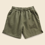 Supima Fleece Easy Short  - Thyme - Save Khaki - STAG Provisions - Shorts - Lounge