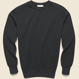 Supima Crew Sweatshirt  - Black - Save Khaki - STAG Provisions - Tops - Fleece / Sweatshirt