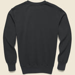 Supima Crew Sweatshirt  - Black - Save Khaki - STAG Provisions - Tops - Fleece / Sweatshirt