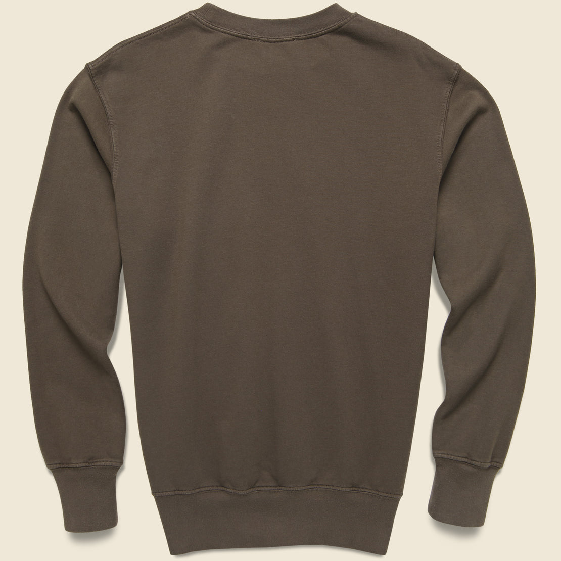 Supima Crew Sweatshirt  - Mocha - Save Khaki - STAG Provisions - Tops - Fleece / Sweatshirt