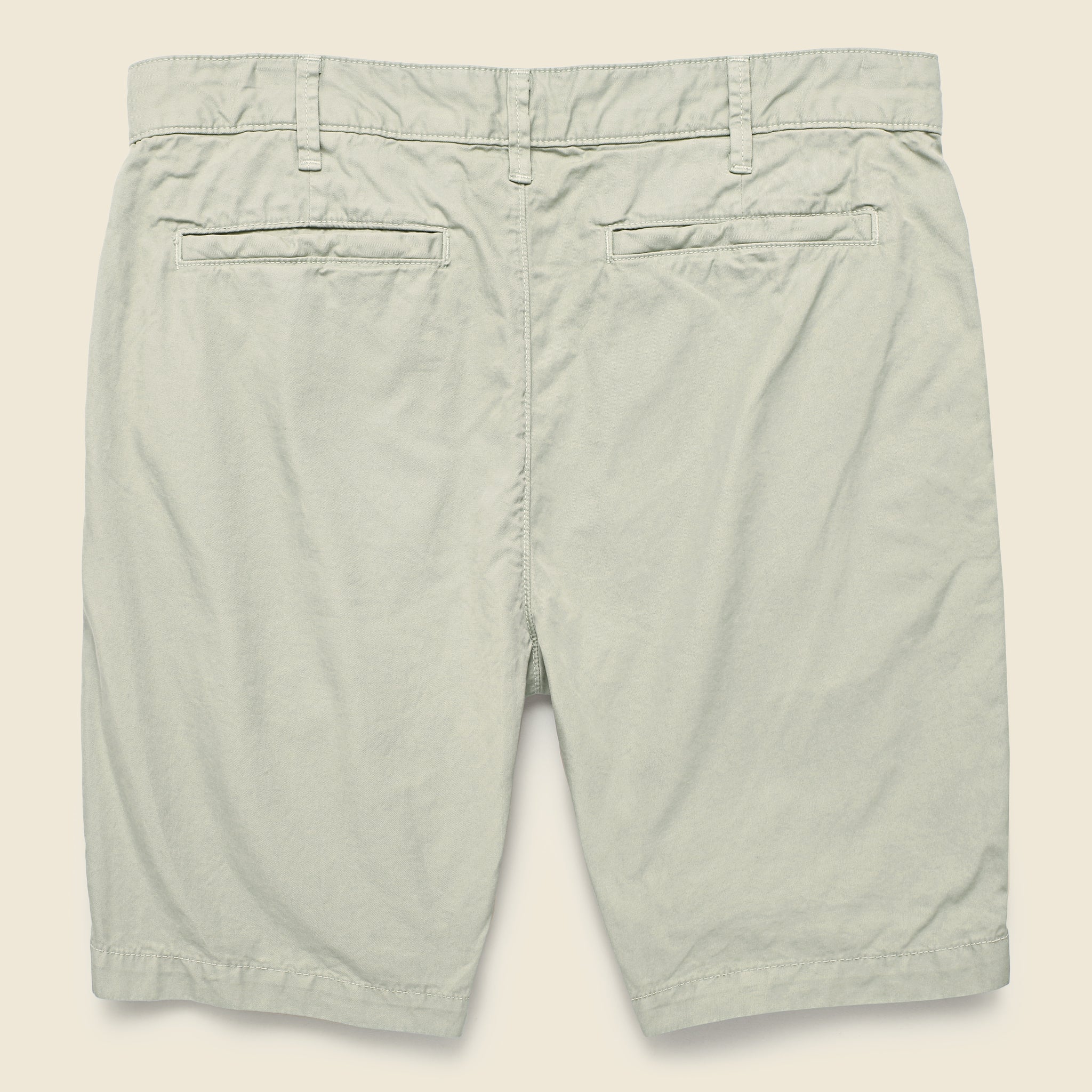 8-inch Twill Bermuda Short - Cement - Save Khaki - STAG Provisions - Shorts - Solid