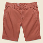 Twill Bermuda Short - Rhubarb - Save Khaki - STAG Provisions - Shorts - Solid