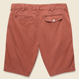 Twill Bermuda Short - Rhubarb - Save Khaki - STAG Provisions - Shorts - Solid
