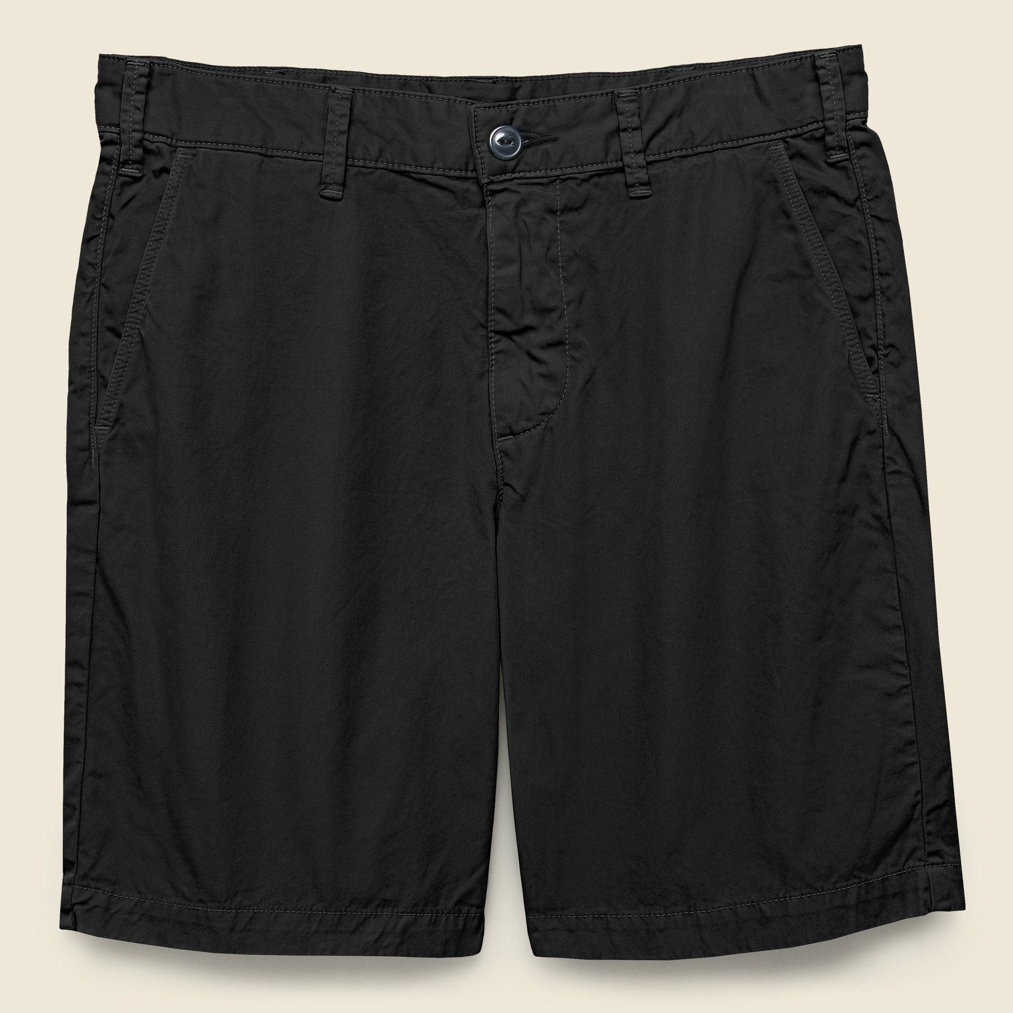 Twill Bermuda Short - Black - Save Khaki - STAG Provisions - Shorts - Solid