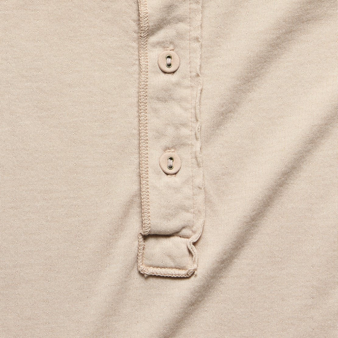 
                          Pointelle Henley - Tea - Save Khaki - STAG Provisions - Tops - L/S Knit
                        