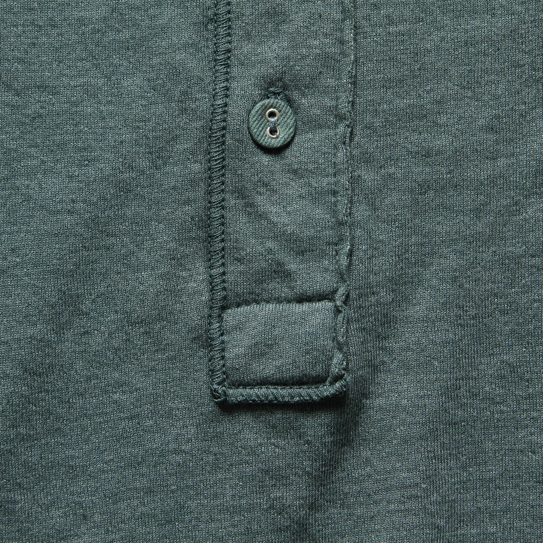 Pointelle Henley - Olive Drab - Save Khaki - STAG Provisions - Tops - L/S Knit