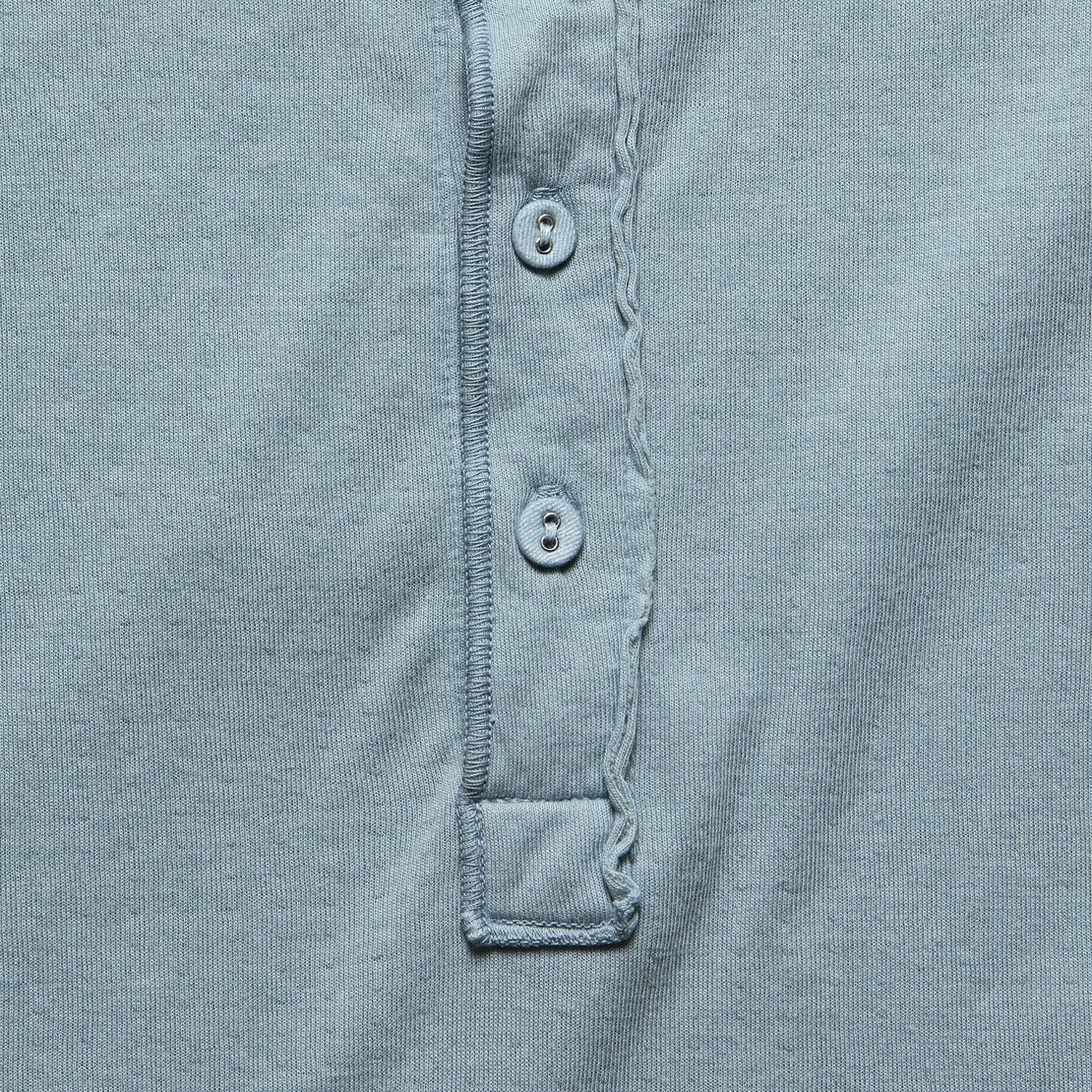 Pointelle Henley - Light Blue - Save Khaki - STAG Provisions - Tops - L/S Knit