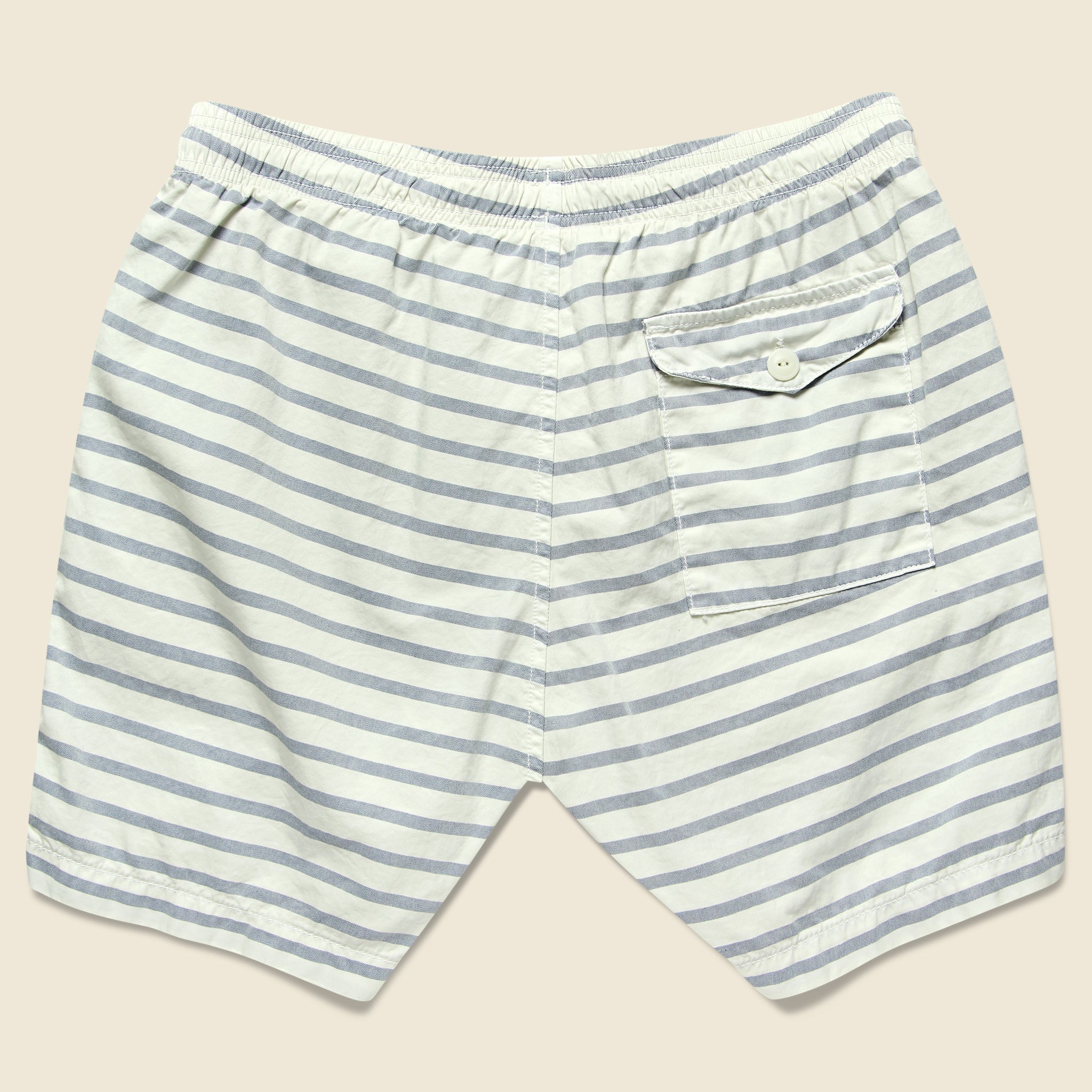 
                          Marine Stripe Easy Short - Stone - Save Khaki - STAG Provisions - Shorts - Lounge
                        