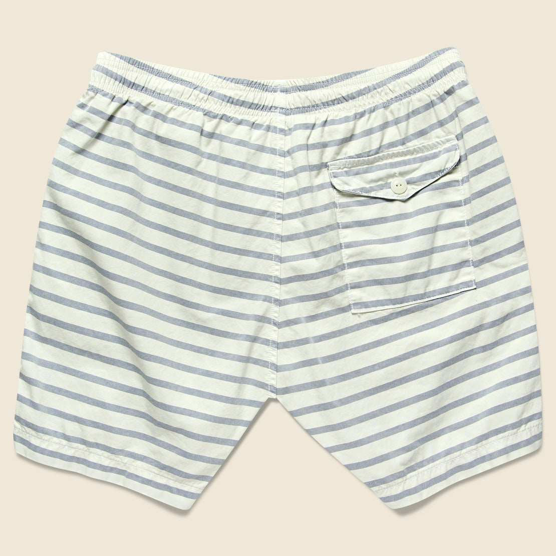 Marine Stripe Easy Short - Stone - Save Khaki - STAG Provisions - Shorts - Lounge