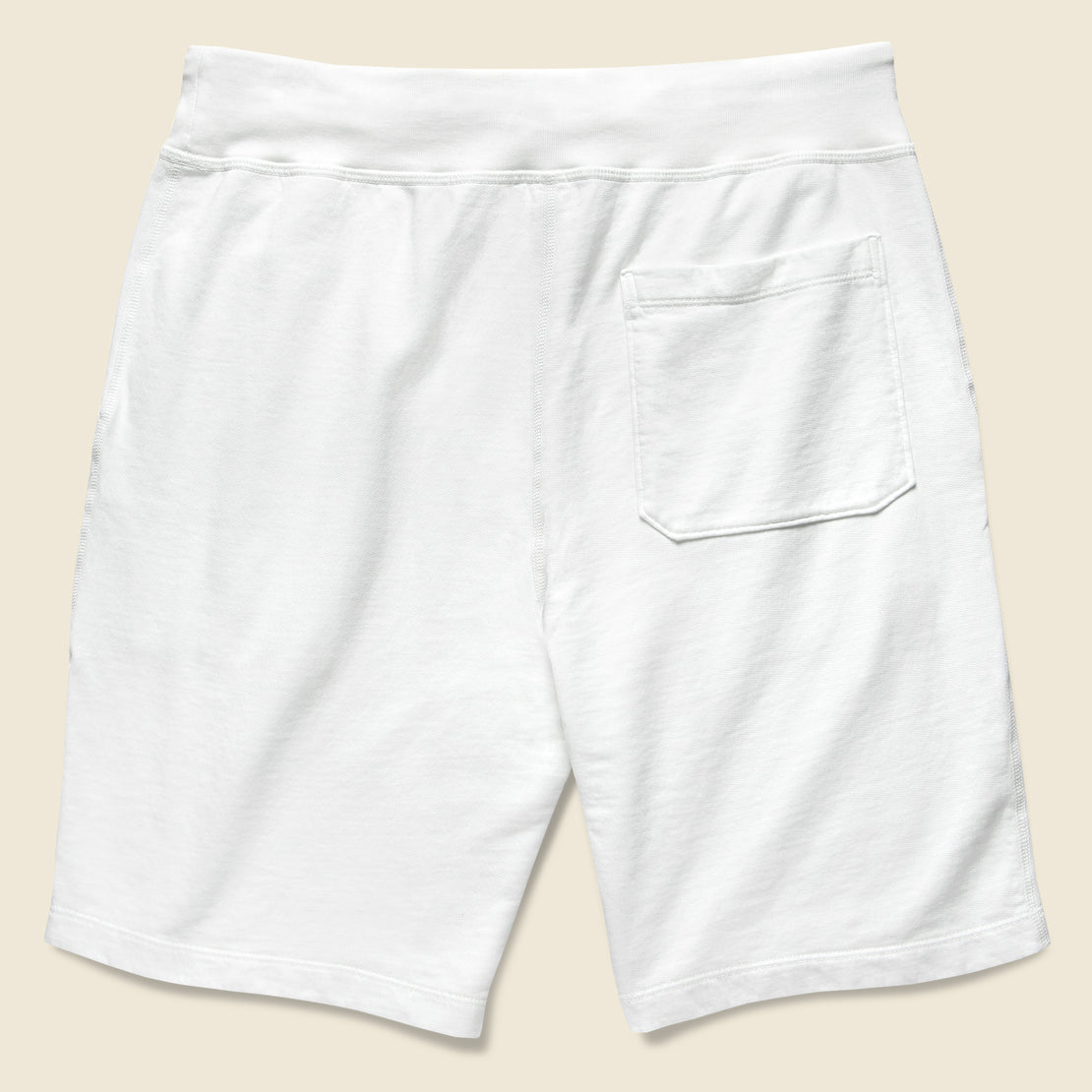 Supima Fleece Sweatshort - White - Save Khaki - STAG Provisions - Shorts - Lounge