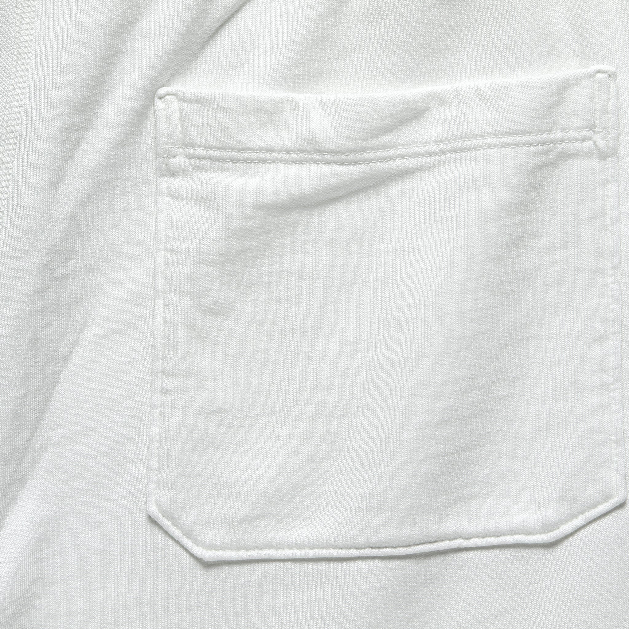 Supima Fleece Sweatshort - White - Save Khaki - STAG Provisions - Shorts - Lounge