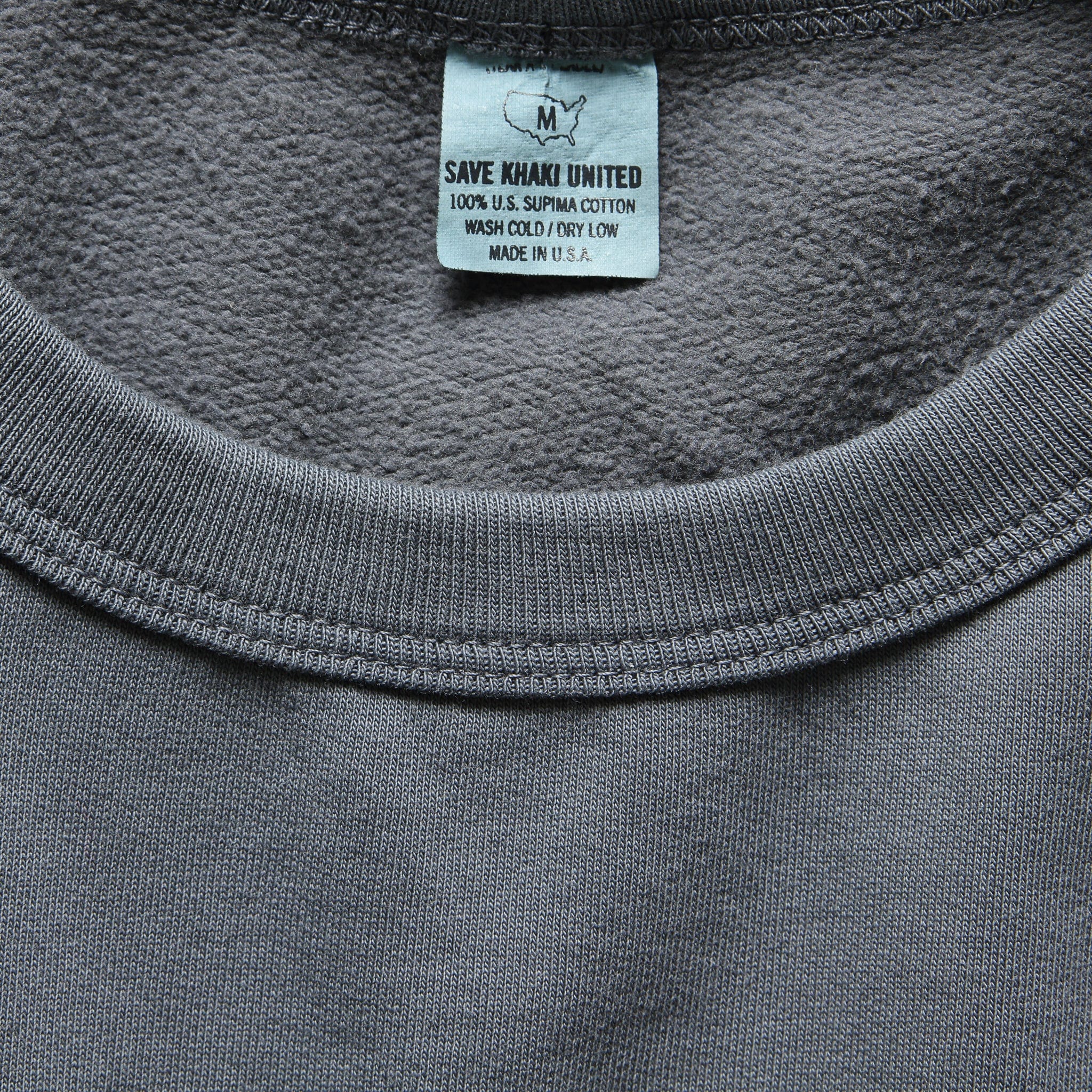 
                          Supima Fleece Sweatshirt - Metal - Save Khaki - STAG Provisions - Tops - Fleece / Sweatshirt
                        