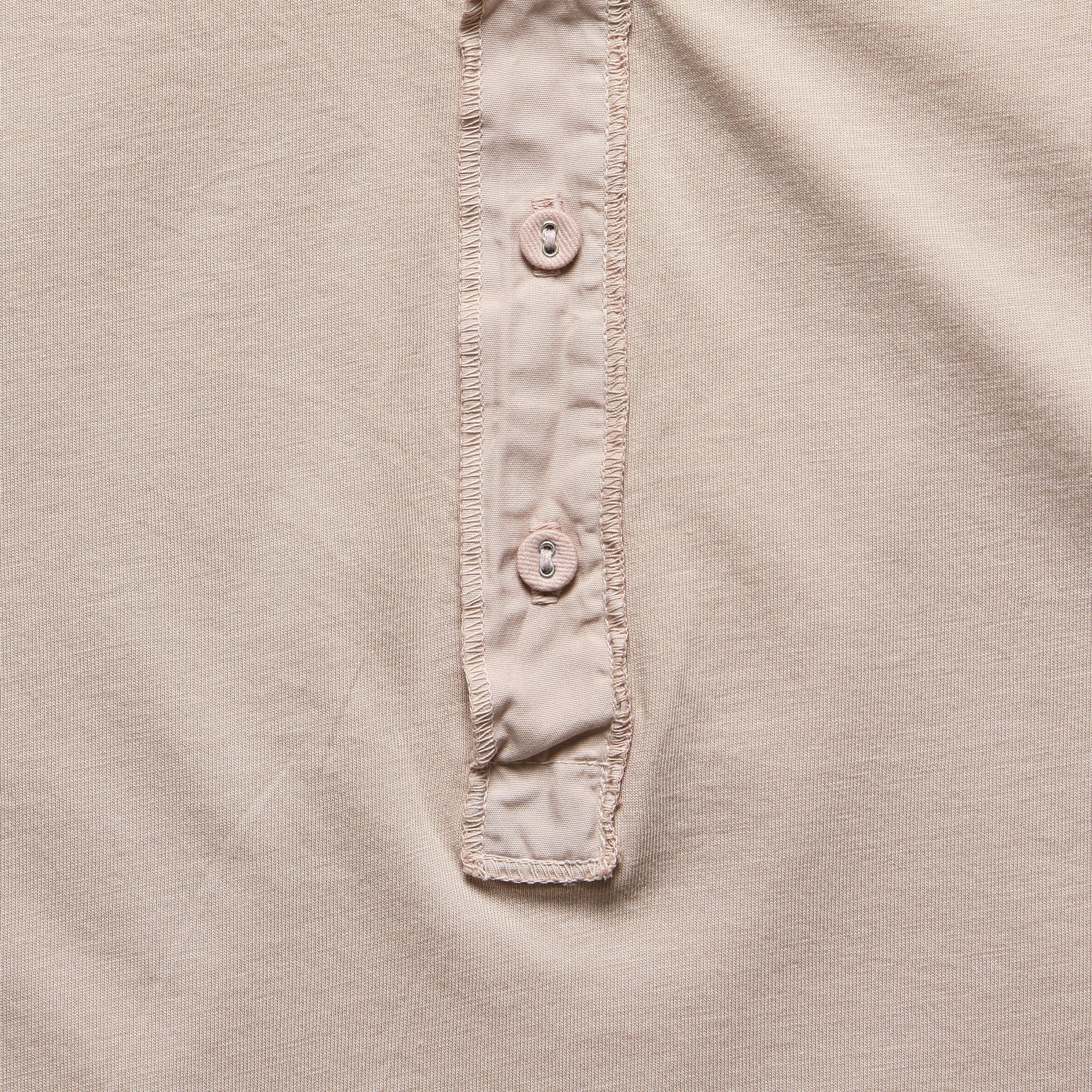 Supima Jersey Henley - Tea - Save Khaki - STAG Provisions - Tops - S/S Knit