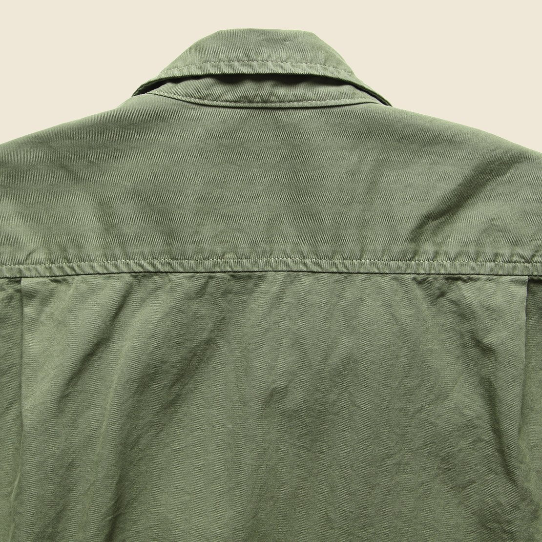 Light Twill Camp Shirt - Olive Drab - Save Khaki - STAG Provisions - Tops - S/S Woven - Solid