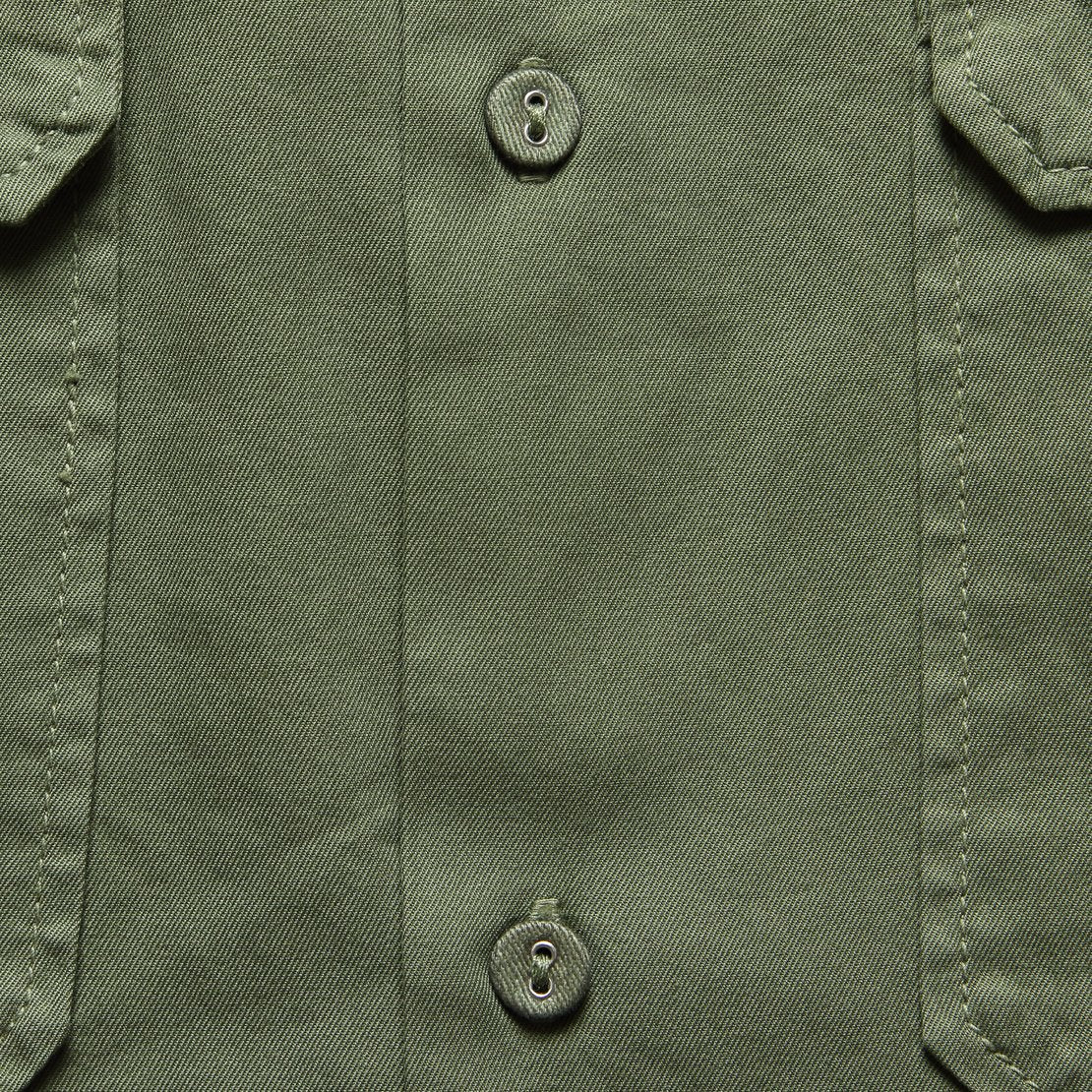 Light Twill Camp Shirt - Olive Drab - Save Khaki - STAG Provisions - Tops - S/S Woven - Solid