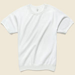 Supima Fleece Sweatshirt - White - Save Khaki - STAG Provisions - Tops - S/S Fleece