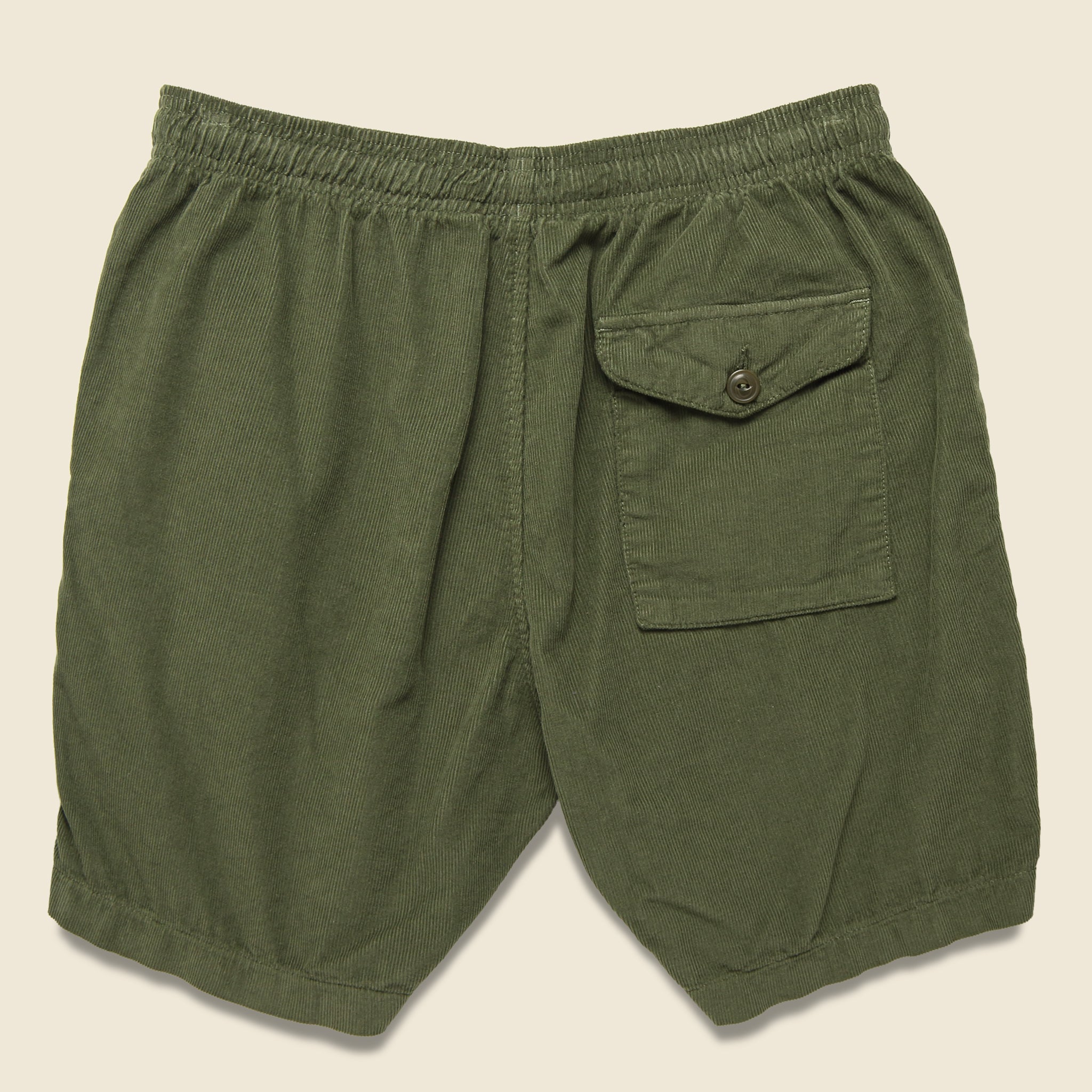 Corduroy Easy Short - Olive Drab - Save Khaki - STAG Provisions - Shorts - Lounge