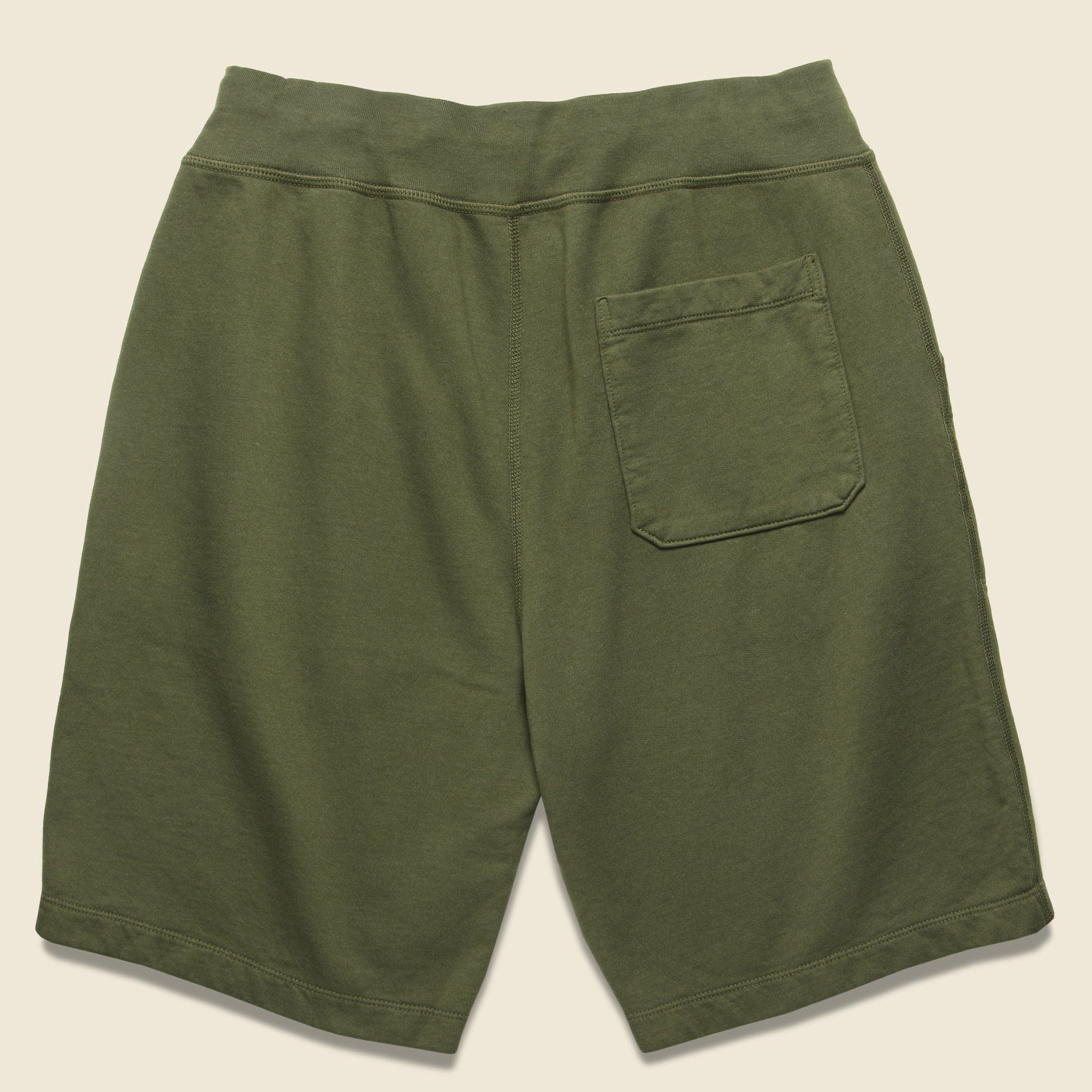 
                          Supima Fleece Sweatshort - Olive - Save Khaki - STAG Provisions - Shorts - Lounge
                        