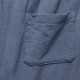 Heather Fleece Sweatshort - Good Blue - Save Khaki - STAG Provisions - Shorts - Lounge