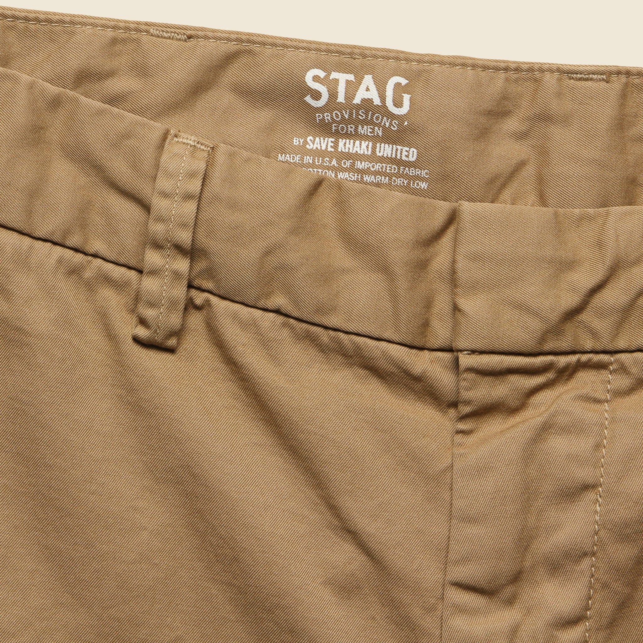 Twill Bermuda Short - Squash - Save Khaki - STAG Provisions - Shorts - Solid