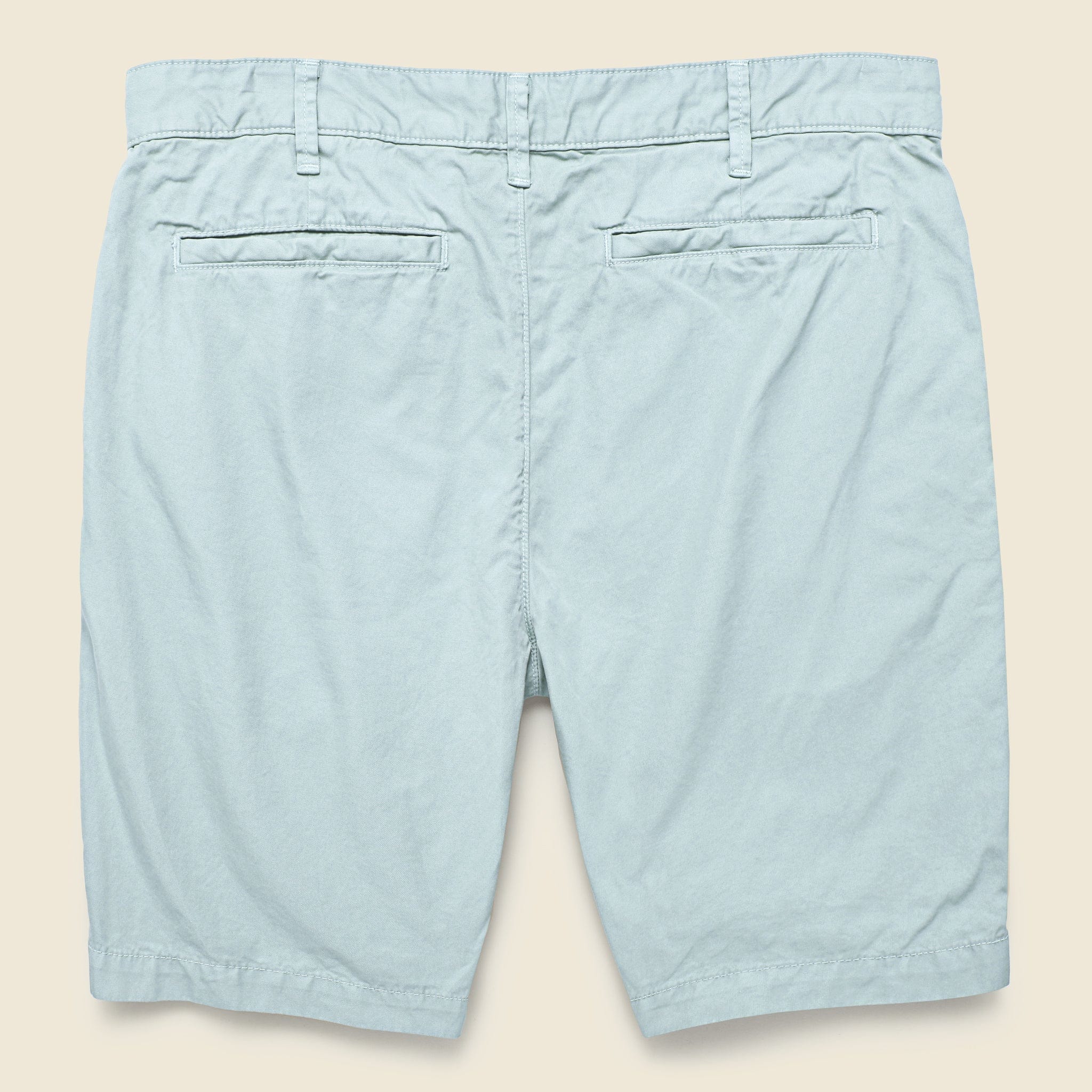 Twill Bermuda Short - Light Blue - Save Khaki - STAG Provisions - Shorts - Solid