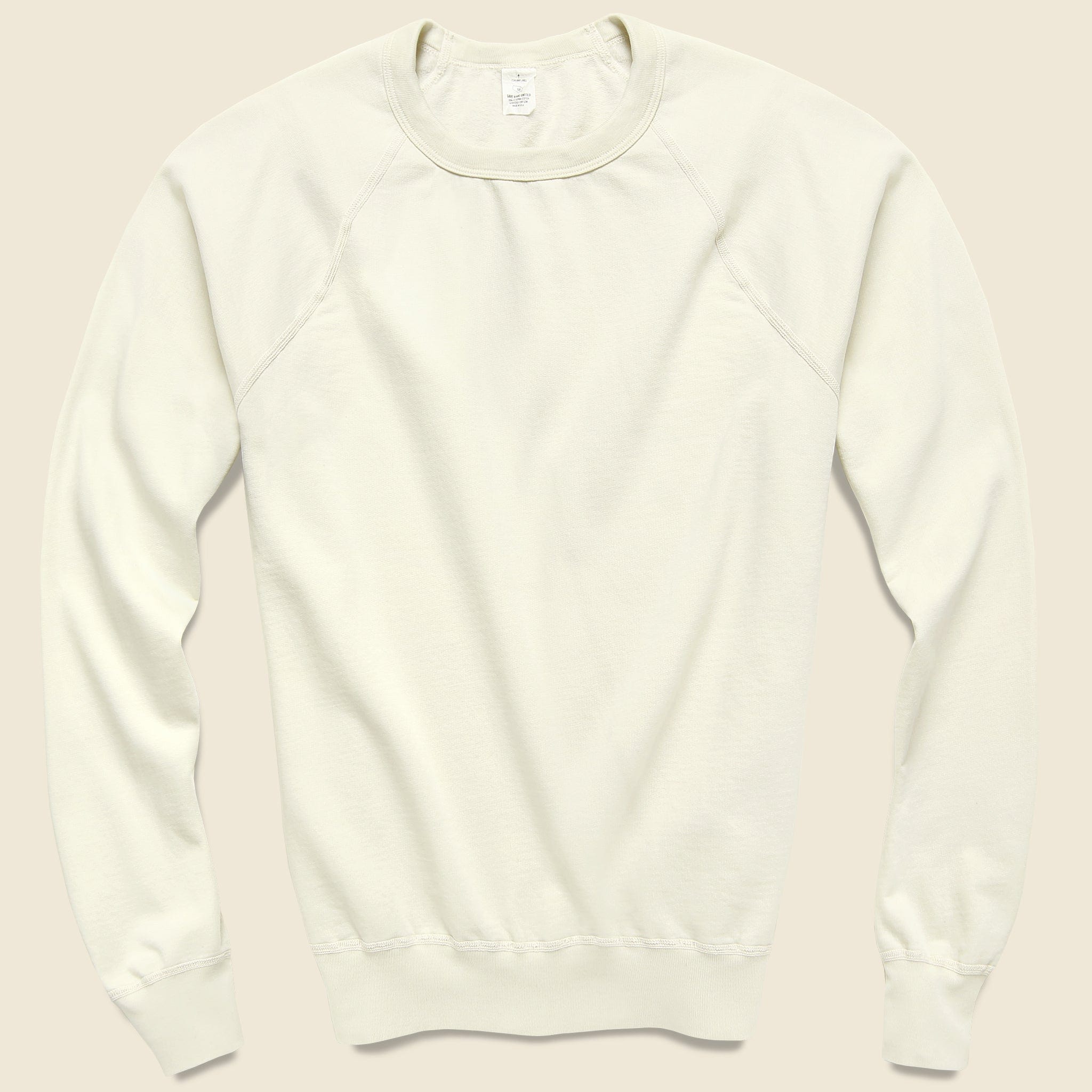 Supima Fleece Sweatshirt - Stone - Save Khaki - STAG Provisions - Tops - Fleece / Sweatshirt