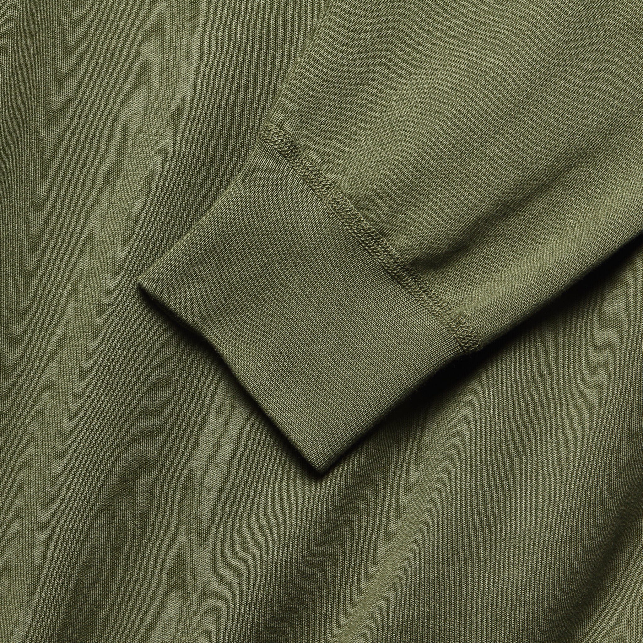 
                          Supima Fleece Sweatshirt - Olive - Save Khaki - STAG Provisions - Tops - Fleece / Sweatshirt
                        