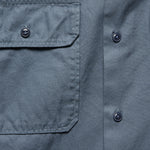 Light Twill Camp Shirt - Blue - Save Khaki - STAG Provisions - Tops - S/S Woven - Solid
