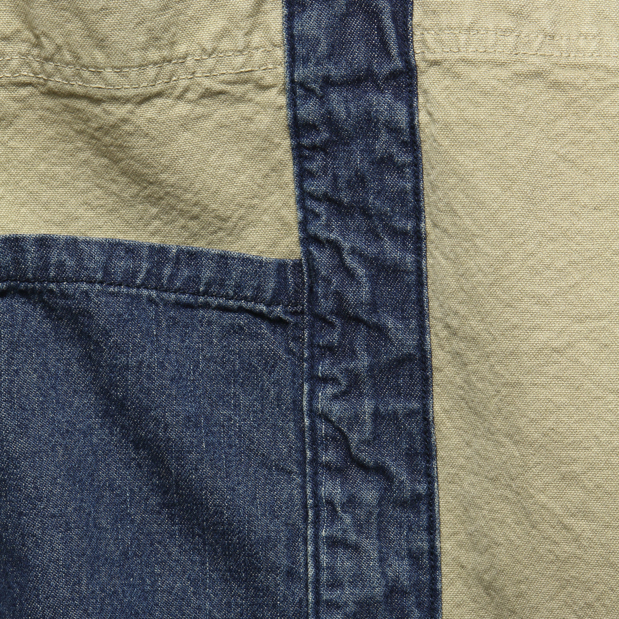 Canvas/Denim Tote Bag - Khaki - Save Khaki - STAG Provisions - Accessories - Bags / Luggage