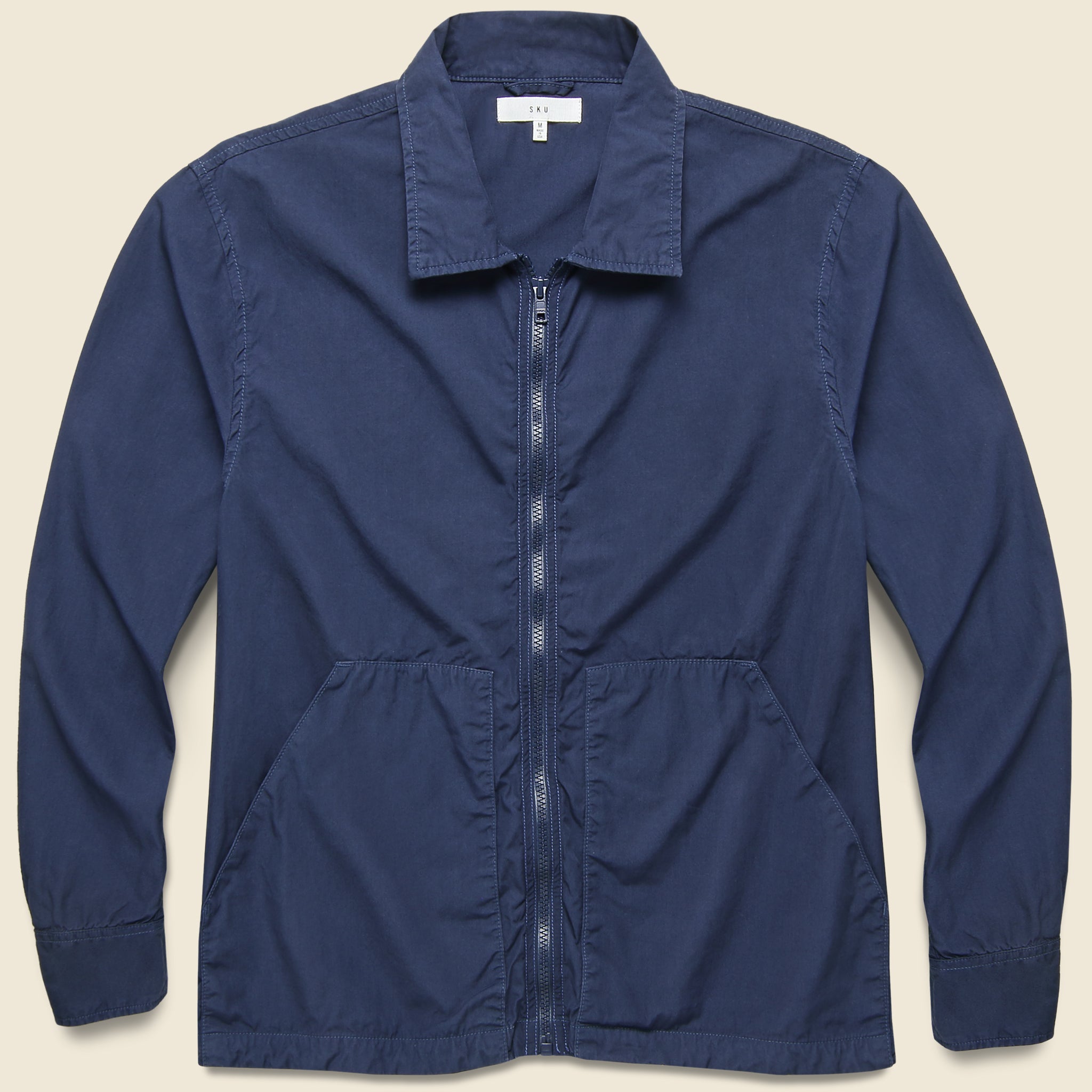Poplin Service Jacket - Marine - Save Khaki - STAG Provisions - Outerwear - Coat / Jacket