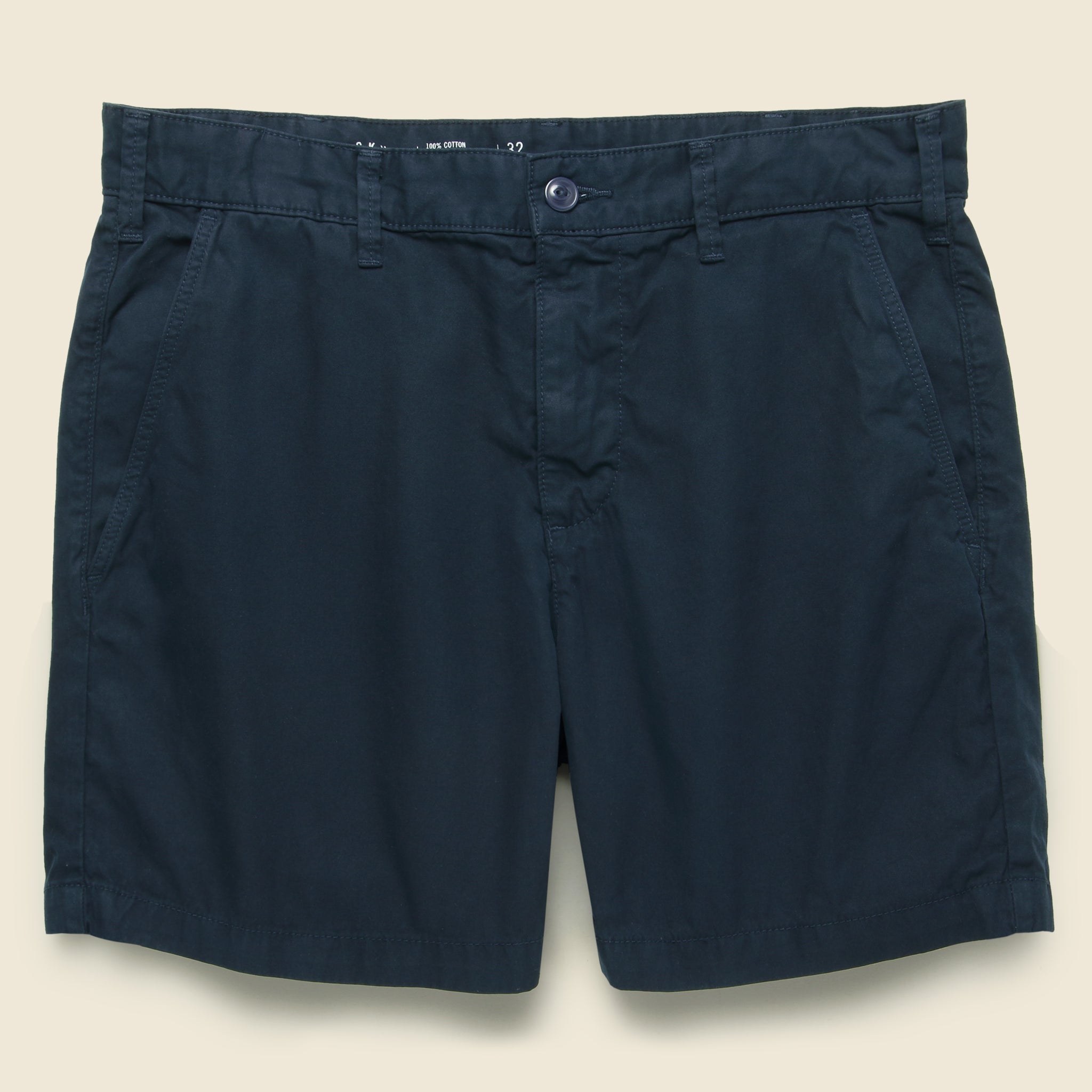 6" Bermuda Short - Navy - Save Khaki - STAG Provisions - Shorts - Solid