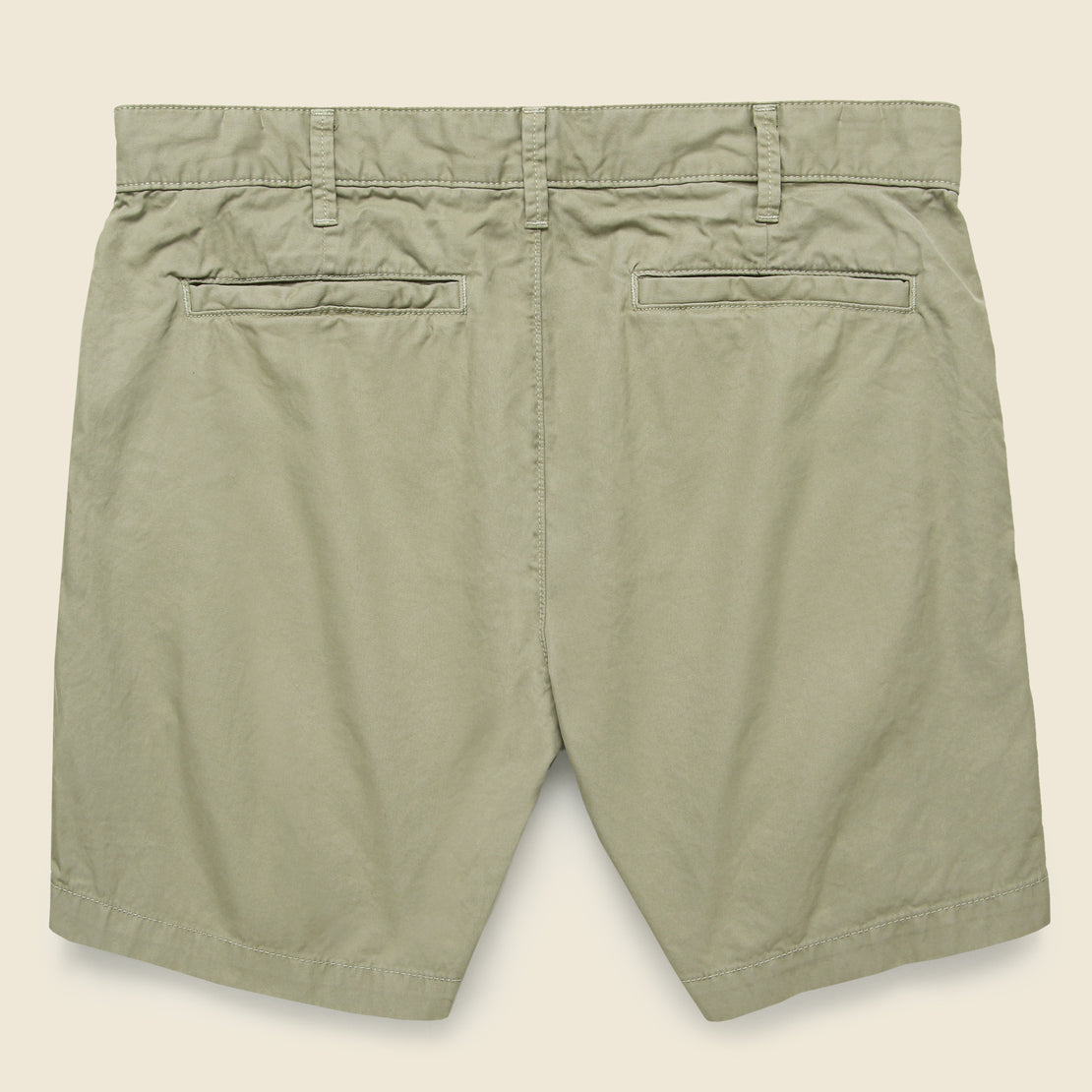 6-inch Twill Bermuda Short - Khaki