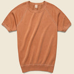 Supima Beach Crew Sweatshirt - Sienna - Save Khaki - STAG Provisions - Tops - S/S Knit