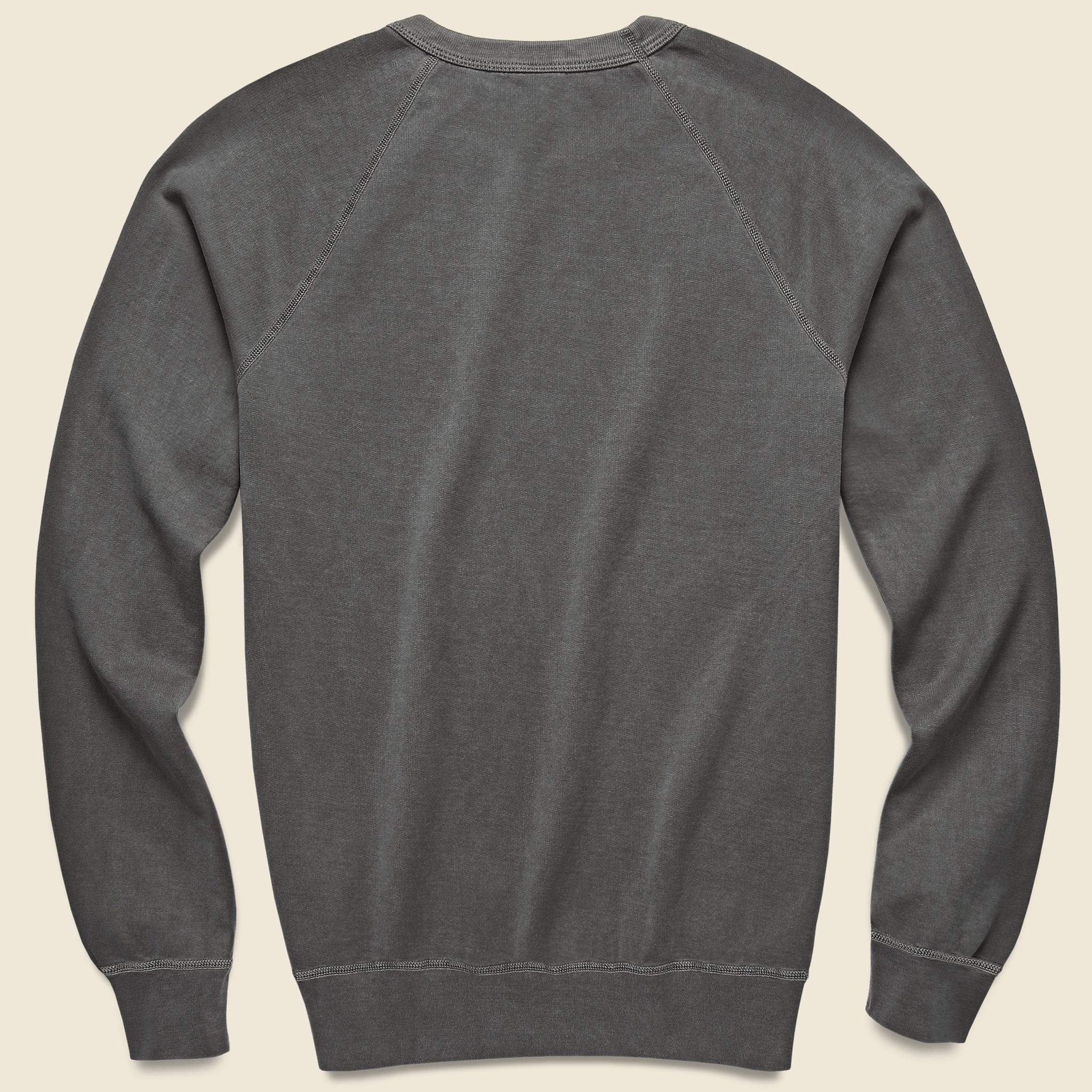 Supima Beach Crew Sweatshirt - Black - Save Khaki - STAG Provisions - Tops - Fleece / Sweatshirt